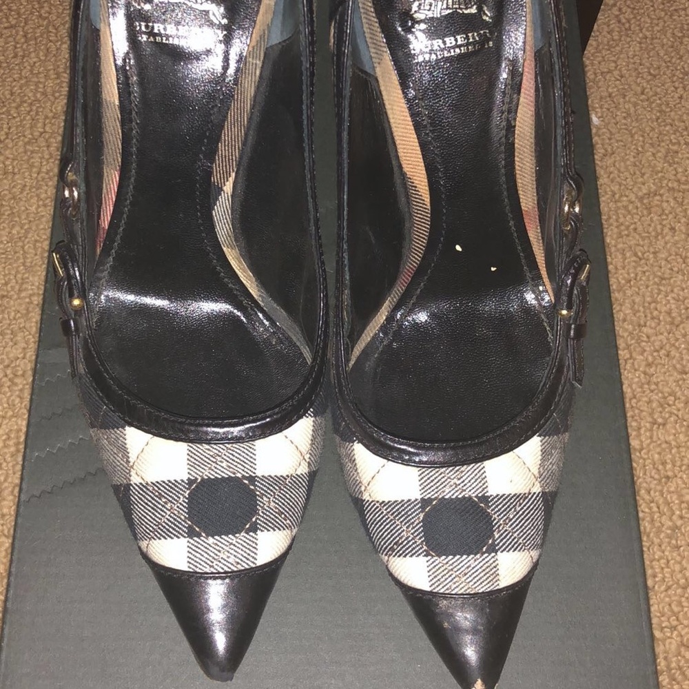 Burberry pointy heels